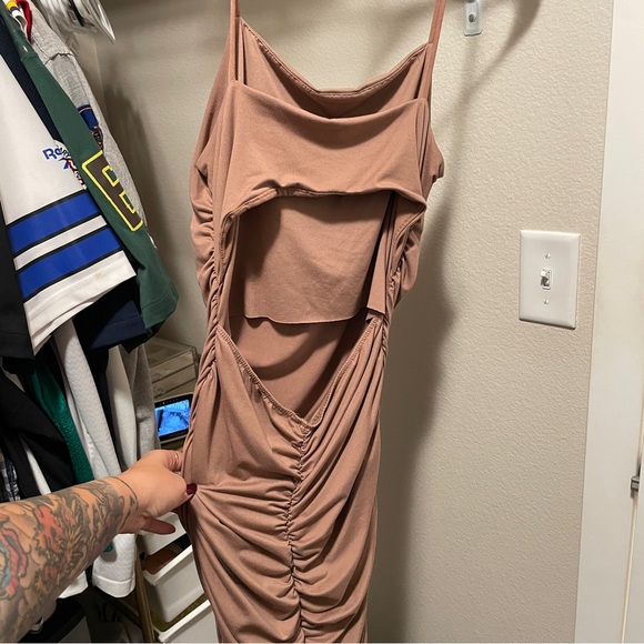 Fashion Nova Ruffled Dress - Picture 2 of 2